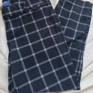 Plaid old navy pants